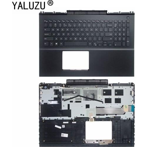 YALUZU US New Laptop keyboard for DELL Inspiron15-7000 7566 7567 7568 7577 5567 Without backligh C COVER SHELL