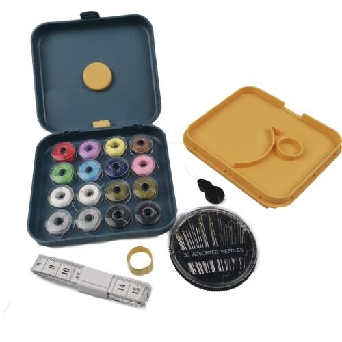 Sewing Machine Thread Kit For Hand Sewing, Sewing Machine With Squar Plastic Storage Box For Students, Travelling, Home Use
