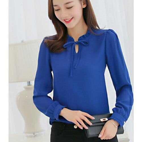 Женские голубые рубашки TAMBU China At AliExpress