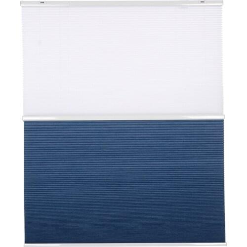 ALDOMO rope control type day and night honeycomb blinds half shade full shade window blinds organ curtains customizd size