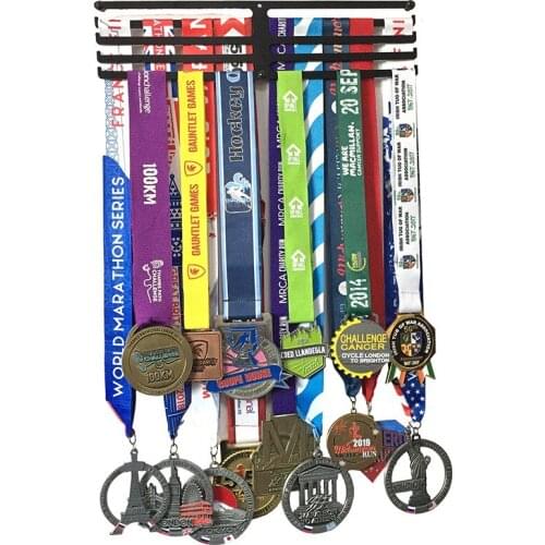 Four Bars Marathon Sports Medal Hanger