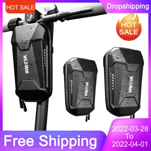 Waterproof Electric Scooter Hang Bag for xiaomi m365 Scooter Head Handle Storage case Skateboard Handlebar Mounted Bicycle Bag