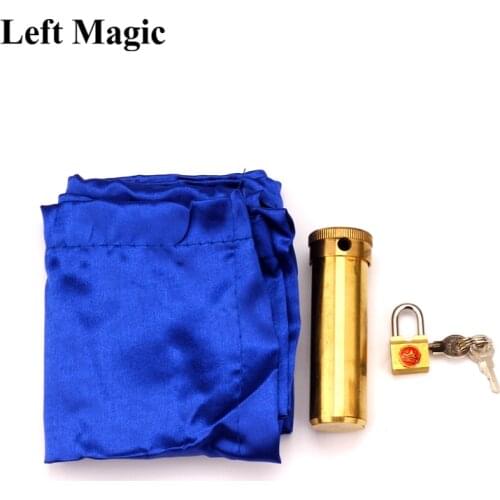 Bill Tube Magic Tricks Signed Bill In Copper Tube Magic Props Stage Illusions Gimmick Props Magician Accessories G8171