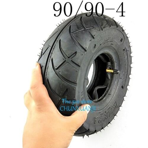 High Quality 90/90-4 3.00-4 Gas/Electric Scooter Tires and inner tube 10 inch On-road Tyres (Scooter Parts & Accessories )