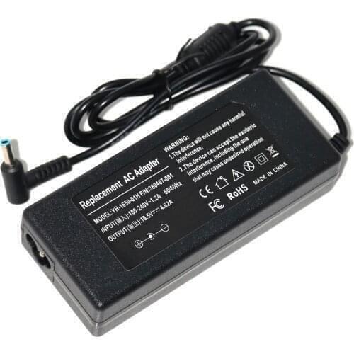 90W 19.5V 4.62A AC Adapter Charger for HP Envy TouchSmart Sleekbook 15-J011DX 15-J053CL 15-J009WM 17-J013CL 17-J027CL 17-J060US