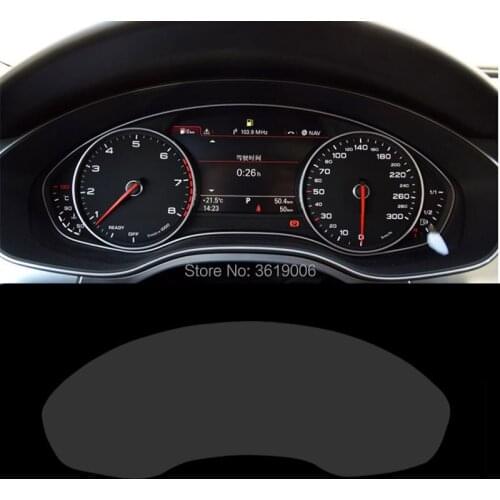 TOMMIA For Audi A6L 12-18 Screen Protector HD 4H Dashboard Protection Film Anti-scratches Car Sticker
