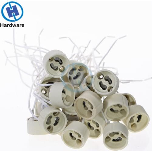 THGS 20 set GU10 socket (for LED and halogen bulbs)