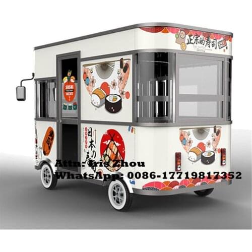 3.2m Catering Trailers Mobile Food Trucks Electric Food Truck