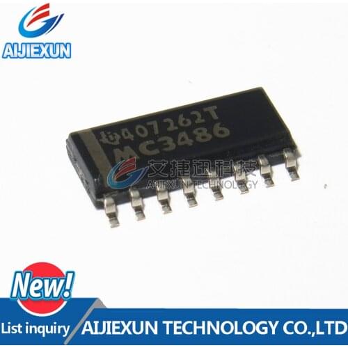5Pcs MC3486DR MC3486 SOIC-16 RS-422 Interface IC New and original