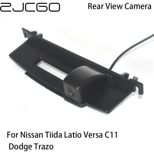 ZJCGO Car Rear View Reverse Back Up Parking Camera for Nissan Tiida Latio Versa C11 Dodge Trazo