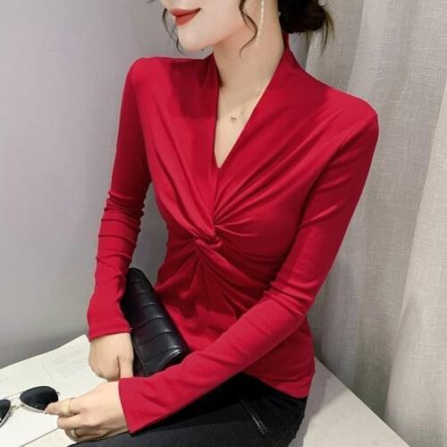 Женские однотонные футболки Dingaozlz China At AliExpress