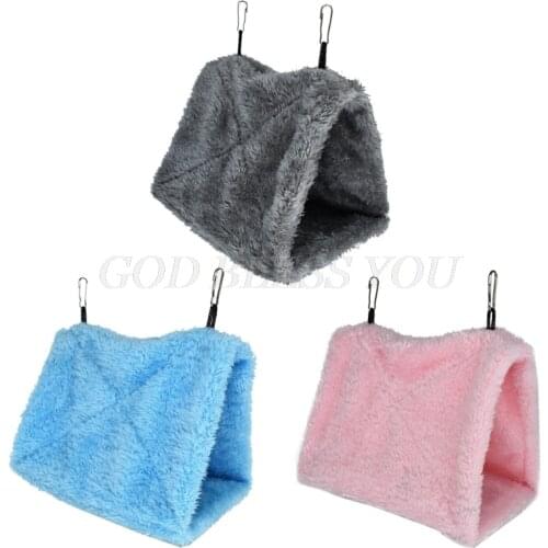 Pet Hamster Cage House Hanging Nest Parrot Parakeet Cockatiel Warm Bed Rat Hammock Birds Winter Toys Drop Shipping