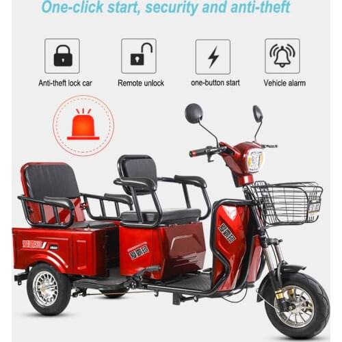 Electric Bicycle Household Disc Brake Lithium Battery 48V/60V 12AH/20AH/30AH 600W/800W