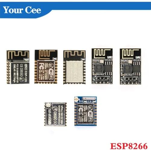 ESP8266 ESP-01 ESP-01S ESP-07 ESP-07S ESP-12S ESP-12E ESP-12F QFN-32 Chip Serial Port Wireless Transceiver WIFI Wireless Module
