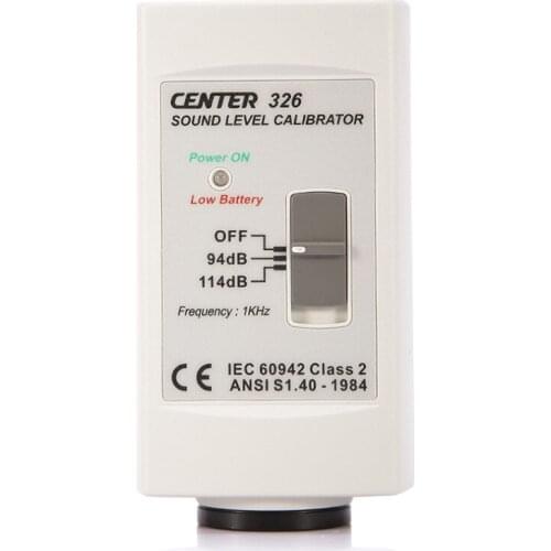 CENTER-326 Sound Level Calibrator