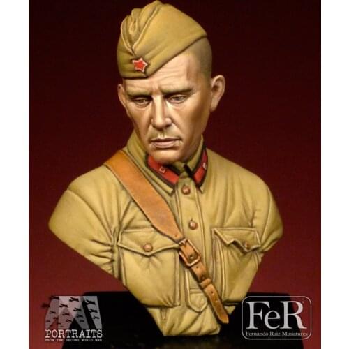 X-113 resin bust of Lieutenant Barbarossa