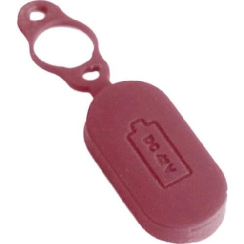M365 Electric Scooter Charge Port Cover Dust Plug Easy Installation Oxidation Resistance Silicone Cap for Cycling Parts