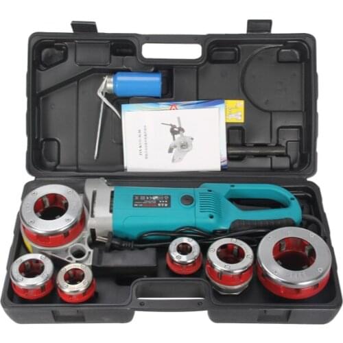 Small Handheld Pipe Tapping Hinge/ Electric Pipe Threading Machine/Threaded Galvanized Pipe Portable Manual Threading Die Tool