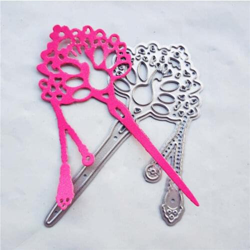 Metal craft hairpin Tyrannosaurus paper die cutting dies for Scrapbooking/DIY Easter wedding Halloween Easter card