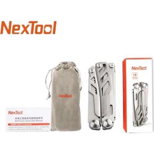 Official NexTool Pro EDC NE0105 Outdoor Hand Tool Set 16 IN 1 Multi-Tool Pliers Folding Knife Screwdriver Can Opener Version#2