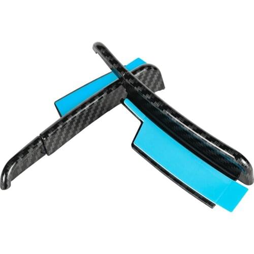 Pair For Mercedes Benz W176 A160 A180 A200 A250 A45 AMG 2013-2019 Rear Bumper Fender Flare Extension Wheel Eyebrow Cover Trim