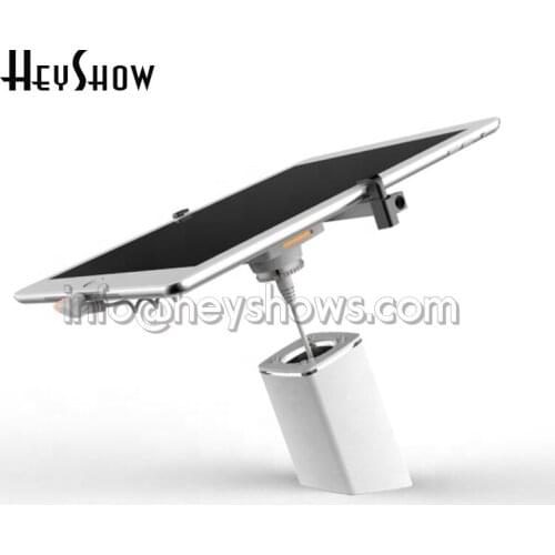 Rechargeable Ipad Security Display Stand Tablet Burglar Alarm System Tablet Anti-Theft Device With 8 Inch Claw or 10 Inch Claw