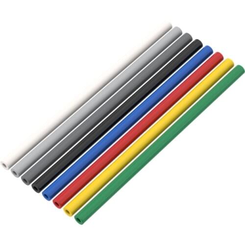 BuildMOC 76324 (7.2cm) thin hose to be processed For Building Blocks Parts DIY Construction Classic Brand