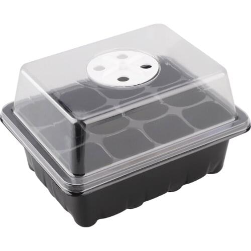 Greenhouse Seedling Seedling Box Seedling Propagation Kit Tray Set Mini Plant Label Humidity Vented Domes Seedling Starter Tray