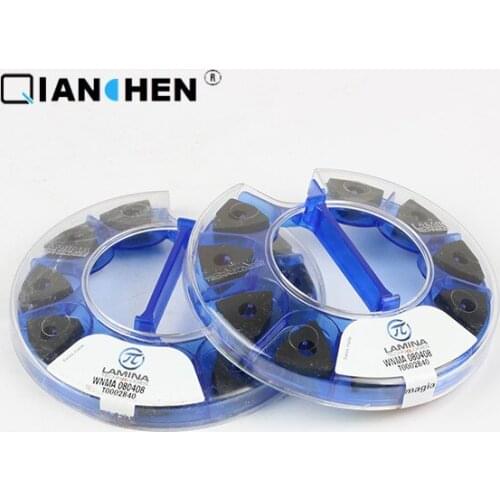 Genuine original high quality high-performance LAMINA WNMA 080408 LT1000 (10pcs/lot) tungsten Carbide Cutting tools inserts