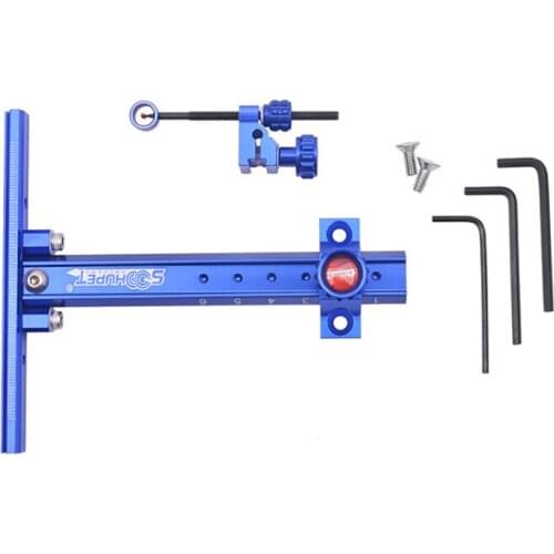 Archery Recurve Bow Sight 5 Colors Aluminium Alloy Recurve Bow Aiming Equipment Colorful T Sight Hunting Accessories