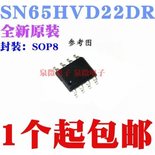 100% New&original Marking VP22 SN65HVD22D SN65HVD22DR SOP8 In Stock