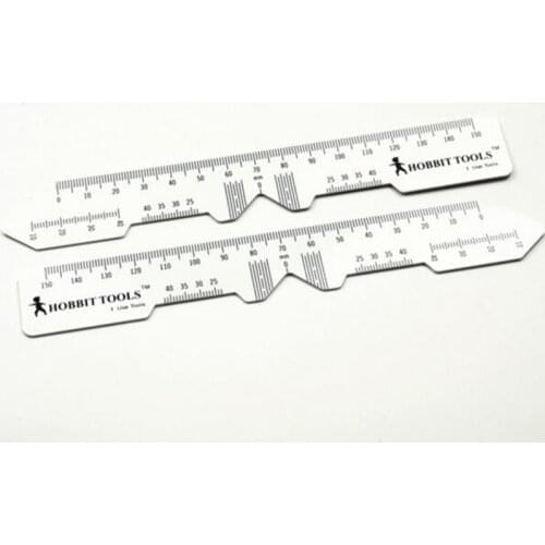 50 Pieces/lot Pupil Distance Meter Optical PD Ruler Measuring Instrument White