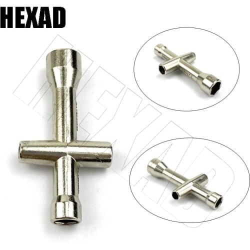Toys Accessory Mini Spanner M2 M2.5 M3 M4 Screw Nut Hexagonal Cross Wrench Sleeve socket Maintenance Model Car Wheel Tool
