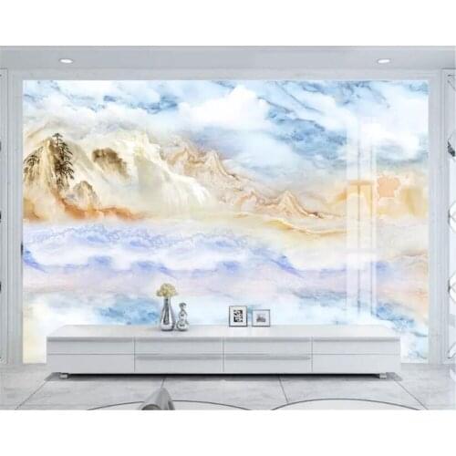 Beibehang wallpaper for walls 3 d High-grade marble wallpaper landscape stone brick wallpaper papel de pared Home interior