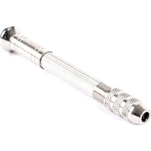 Micro Aluminum Hand Drill With Keyless Chuck Drills Rotary Tools Wood Drilling High Precision Hand Drill