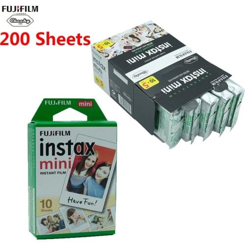 10 20 60 80 100 200 Sheets Mini Film For Fuji Instax Instant Camera Photo Film Paper 2020 Fujifilm Instax Mini 7s/8/25/90/9/11