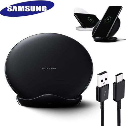 Original Samsung Wireless Charger Fast Charging Stand EP-N5100 For Galaxy S8 S9 S10 S20 S21 NOTE 20 For huawei xiaomi 1+ phones