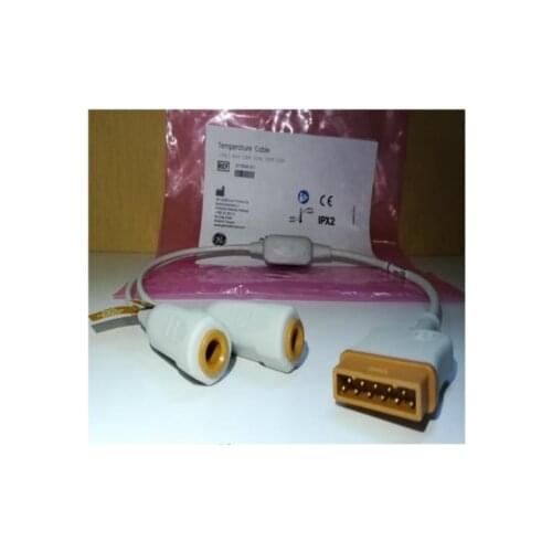 CareFusion GE Original Vital Signs Tsmperature Cable For GE Monitors 400 Series Dual 0.5m/20in REF: 2016998-001