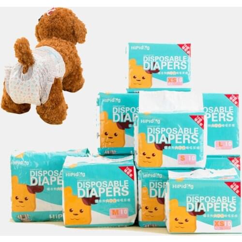 Dog Diapers Diaper for Dogs Pet Female Dog Disposable Leakproof Nappies Puppy Super Absorption Physiological Pants