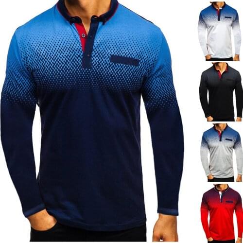 QNPQYX Mens Polos
