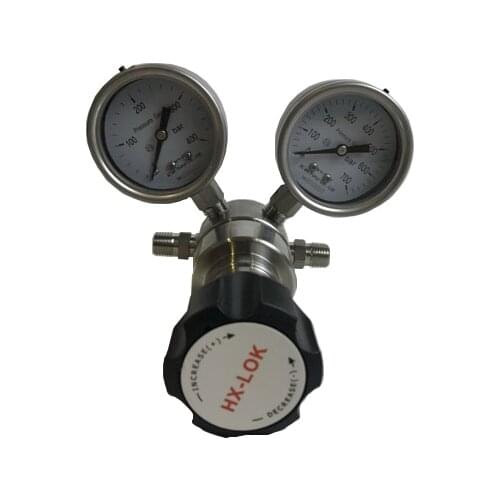 Stainless Steel Adjustable Air Pressure Relief Regulator Valve with 2pcs Pressure Gauge