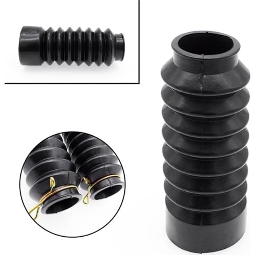 1 Pair for Yamaha Suzuki Kawasaki Rubber Front Fork Cover Dust Guard Universal Motorcycle Gaiters Gators Boot Shock Protector
