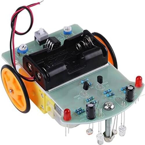 D2-1 DIY Kit Intelligent Tracking Line Smart Robot Car Kits TT Motor Electronic DIY Kit Smart Patrol Automobile Parts DIY Electr