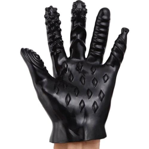 Magic Palm Hand Masturbator Sex Glove Female Masturbation Breast Nipple Vagina Massage Glove Couple Adult Games Sex Toy