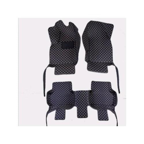 High quality! Custom special car floor mats for Audi Q7 5 seats 2021 durable waterproof carpets for Q7 2020-2015,Free shipping