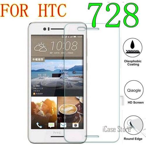 728 Premium 9H Tempered Glass For HTC Desire 728G HTC728 HTC 728 Screen Protective Film Cover Case