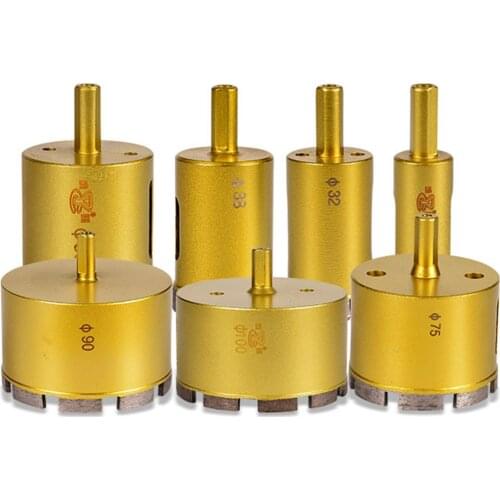 6-28mm Golden Granite Concrete Marble Hole Opener Diamond Drilling Core Bit Tile Hole Saw Stone Electric Drill Bit