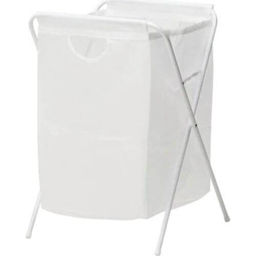 Jall 70 L 8 Kg Capacity White Folding Laundry Basket