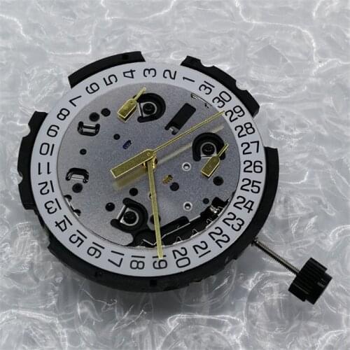 Watch Movement for ETA G10.211 Quartz Movement with Stem & Battery 6 Pin Date at 4’ Watch Accessories Repair Parts
