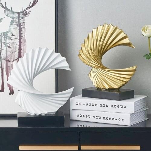 Decorative Sculptures For Home Culture Modern Sculpture Rooms Ornaments Inside Decoration Resin Abstract Sculpture Office Decor